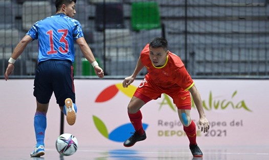 Tuyển futsal Việt Nam mất một trận giao hữu do tuyển Guatemala có cầu thủ nhiễm COVID-19. Ảnh: VFF