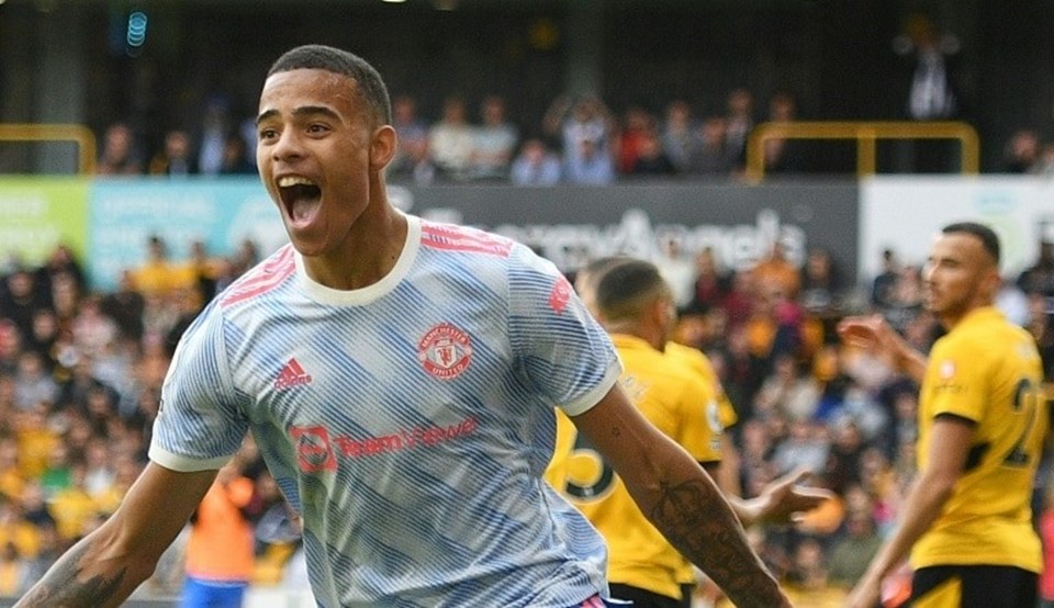 Mason Greenwood là người ghi bàn thắng duy nhất của trận đấu. Ảnh: AFP. Mason Greenwood là người ghi bàn thắng duy nhất của trận đấu. Ảnh: AFP.