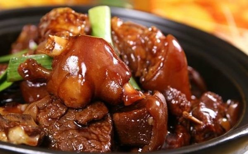 Bắp bò kho coca Bắp bò kho coca