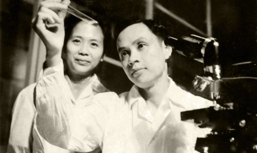 GS. Hoàng Thủy Nguyên tham gia nghiên cứu sản xuất vắc xin từ 60 năm trước. Ảnh: TL