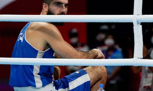 Mourad Aliev kháng cáo bất thành sau khi nhận án phạt ở Olympic Tokyo 2020. Ảnh: AFP