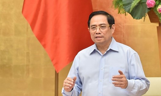 Thủ tướng Chính phủ Phạm Minh Chính. Ảnh VGP