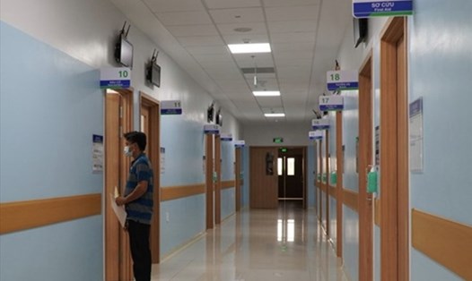 Khu điều trị nội trú Bệnh viện Ung Bướu cơ sở 2 sẽ được chuyển đổi công năng thành Trung tâm Hồi sức COVID-19 với quy mô 1.000 giường. Ảnh: Chân Phúc
