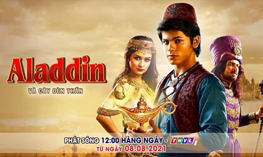 Bộ phim "Aladdin và cây đèn thần". Ảnh: THVL.