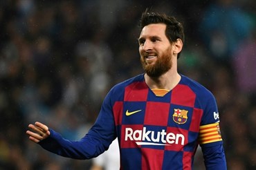 Messi sẽ ký hợp đồng với Barcelona sau khi đội bóng giải quyết được khó khăn về tài chính. Ảnh: AFP.