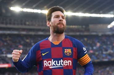Messi (Barcelona). Ảnh: AFP.