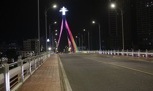 Đà Nẵng tạm đóng 2 cầu qua sông Hàn là cầu Thuận Phước và cầu Sông Hàn từ ngày 6.8. Ảnh: Thanh Chung