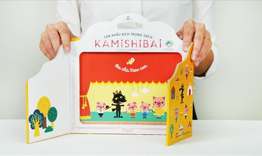 Kamishibai - Sân khấu kịch trong sách sẽ mang lại sự thú vị cho độc giả nhí Việt Nam. Ảnh: Đinh Tị