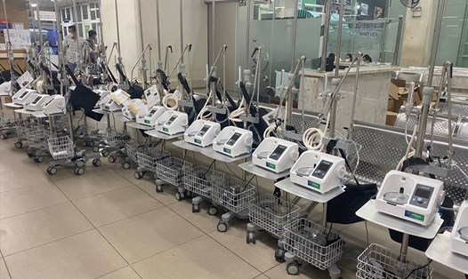VPBank vừa quyết định tài trợ thêm 1.000 máy thở oxy dòng cao HFNC, phục vụ công cuộc phòng chống dịch. Ảnh: VPBank