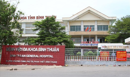 Bệnh viện đa khoa tỉnh Bình Thuận nơi bác sĩ B đến nhận công tác. Ảnh: Phạm Duy