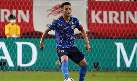 Maya Yoshida cùng tuyển Nhật Bản được đánh giá cao nhất tại bảng B, vòng loại World Cup 2022. Ảnh: AFP.