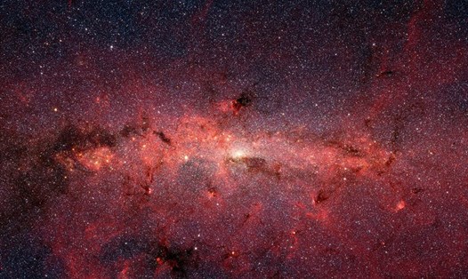 Những ngôi sao ở trung tâm Dải Ngân hà. Ảnh: NASA