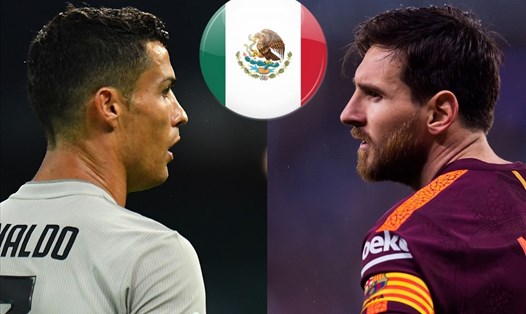 Một đội bóng mới toanh ở Mexico đang có tham vọng ký hợp đồng với cả Cristiano Ronaldo lẫn Lionel Messi. Ảnh: Goal