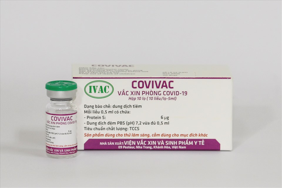 Vaccine COVIVAC của IVAC. Ảnh: IVAC cung cấp