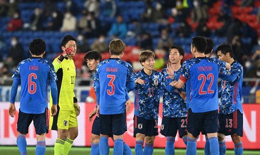 Tuyển Nhật Bản có lợi thế lớn nếu vòng loại World Cup 2022 của bảng B được thi đấu trên sân nhà. Ảnh: AFC.