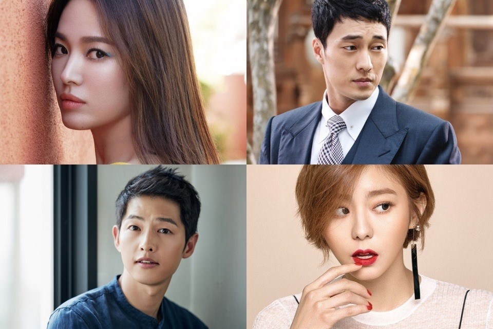 Song Hye Kyo, Song Joong Ki, So Ji Sub, UEE từng mong muốn trở thành vận động viên chuyên nghiệp. Ảnh: Poster, Cắt phim, AFP. Song Hye Kyo, Song Joong Ki, So Ji Sub, UEE từng mong muốn trở thành vận động viên chuyên nghiệp. Ảnh: Poster, Cắt phim, AFP.