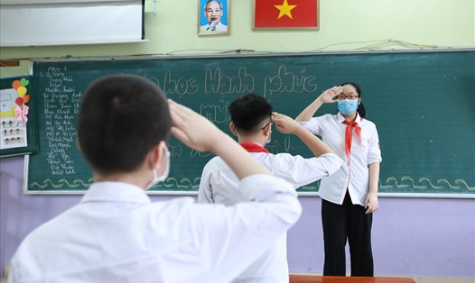 Ngày quay lại trường học của học sinh tại Hà Nội vẫn chưa định vì thành phố vẫn đang trong thời gian áp dụng giãn cách theo Chỉ thị 16. Ảnh: Hải Nguyễn