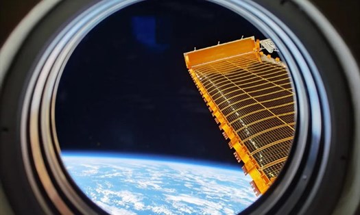 Một góc Ấn Độ Dương nhìn từ Trạm Vũ trụ Thiên Cung của Trung Quốc, ngày 13.8. Ảnh: China Manned Space Engineering Office