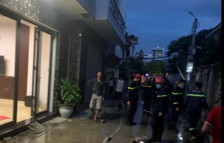 Hiện trường vụ cháy. Ảnh Công an TP.Hải Phòng