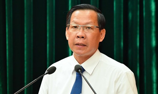 Chủ tịch UBND TPHCM Phan Văn Mãi làm Trưởng Ban Chỉ đạo phòng chống dịch COVID-19 TPHCM.  Ảnh: TTBC