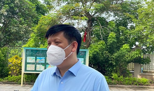 Bộ trưởng Bộ Y tế Nguyễn Thanh Long. Ảnh: Bộ Y tế cung cấp