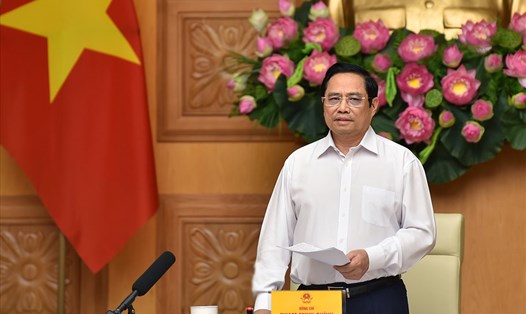 Thủ tướng khẳng định, Chính phủ Việt Nam luôn sẵn sàng tạo điều kiện và đồng hành để các doanh nghiệp EU đầu tư, kinh doanh thuận lợi tại Việt Nam. Ảnh: VGP/Nhật Bắc