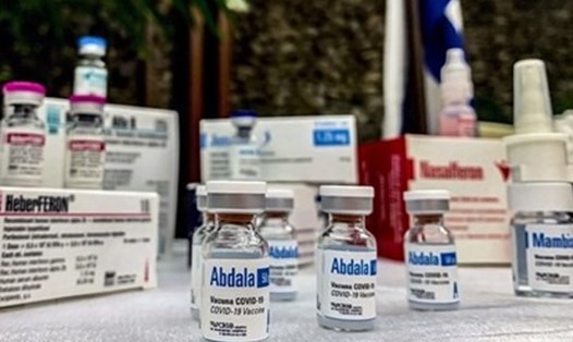 Vaccine Abdala của Cuba. Ảnh: AFP