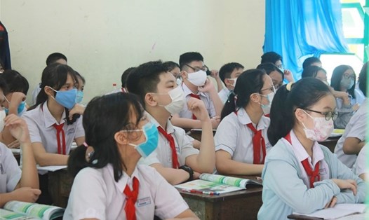 Học sinh đầu cấp, cuối cấp tại Bắc Ninh quay trở lại trường học từ 15.9. Ảnh minh họa: Thùy Trang.