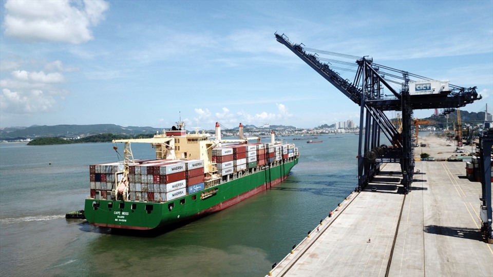 Hãng tàu chở container lớn nhất thế giới thí điểm đưa hàng vào Hạ Long
