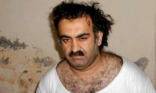 Khalid Sheikh Mohammed, kẻ lên kế hoạch vụ 11.9, sau khi bị bắt năm 2003. Ảnh: AFP