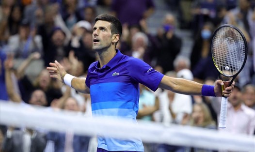 Hình ảnh ngạo nghễ của Novak Djokovic bản lĩnh và dày dạn kinh nghiệm lại được tái hiện. Ảnh: US Open