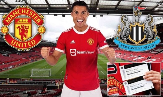 Ronaldo sẽ ra sân tại Old Trafford đêm nay. Ảnh: AFP/Premier League.