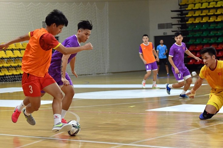 Tuyển futsal Việt Nam rèn tình huống cố định trước Futsal World Cup 2021 Tuyển futsal Việt Nam rèn tình huống cố định trước Futsal World Cup 2021