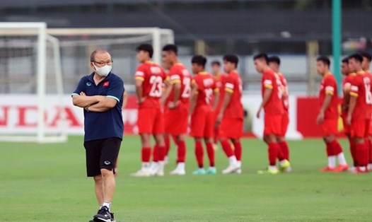 Huấn luyện viên Park Hang-seo tiếp tục trao cơ hội cho cầu thủ trẻ ở đội tuyển Việt Nam. Ảnh: VFF