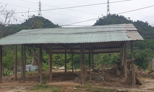 Thủy điện Đắk Mi 4 xả lũ cuốn trôi tài sản của người dân ở huyện Nam Giang vào cuối năm 2020. Ảnh: Thanh Chung