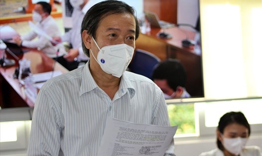 Ông Nguyễn Văn Vĩnh Châu - Phó Giám đốc Sở Y tế TPHCM. Ảnh: Thành Nhân