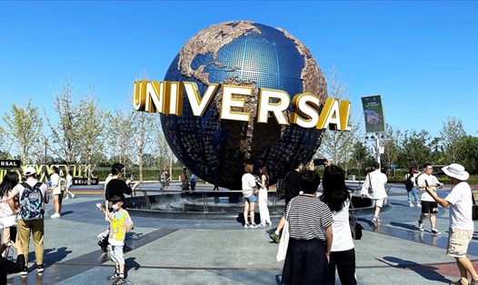 Universal Studio Bắc Kinh là một điểm đến ưa thích ở Trung Quốc dịp Trung thu sắp tới. Ảnh: Universal Studio