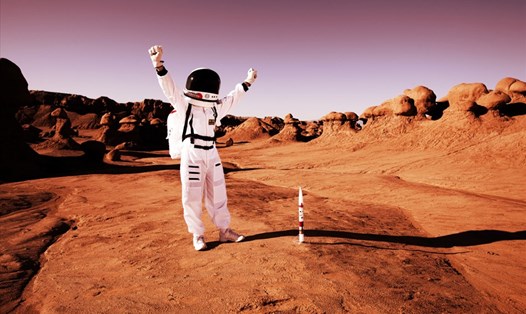 NASA đang thực hiện các dự án nhằm mục tiêu đưa con người lên sao Hỏa. Ảnh minh hoạ: NASA