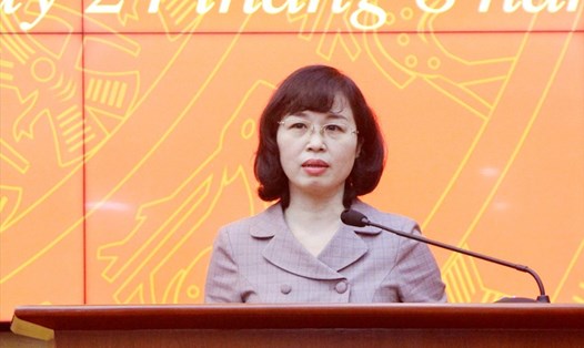 Bà Trịnh Thị Minh Thanh, Phó Bí thư Tỉnh ủy, Phó Chủ tịch Thường trực HĐND tỉnh Quảng Ninh. Ảnh Trường Giang