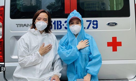 Vợ chồng nghệ sĩ Việt Hương chính thức dừng các công tác hoạt động thiện nguyện. Ảnh: NVCC