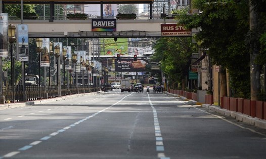 Đường phố Manila, Philippines. Ảnh: AFP