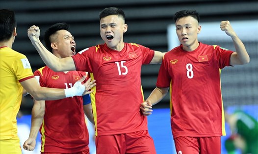 Tuyển futsal Việt Nam hướng tới mục tiêu "đá chung kết" với đối thủ Panama ở lượt trận thứ 2 FIFA Futsal World Cup 2020. Ảnh: Quang Thắng