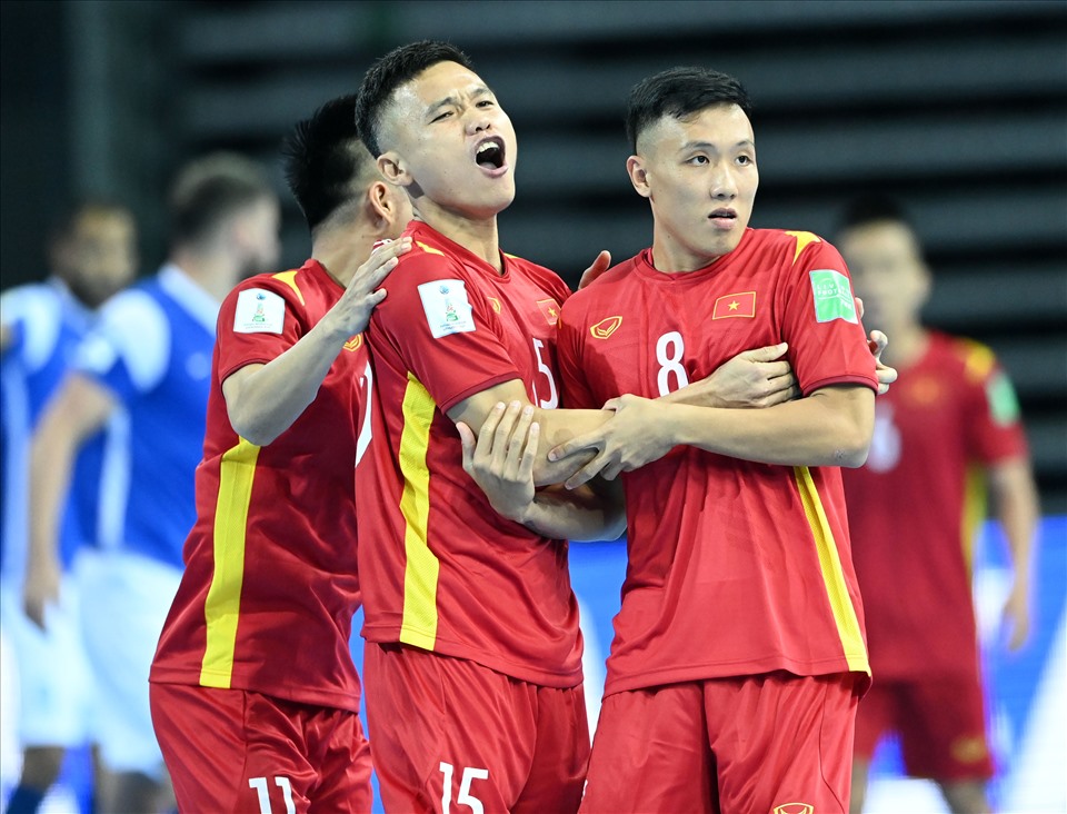Tuyển futsal Việt Nam có nhiều cơ sở đế có thể đánh bại đối thủ Panama ở lượt trận thứ 2 FIFA Futsal World Cup 2020. Ảnh: Quang Thắng