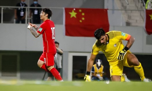 Tuyển Trung Quốc sẽ gặp lại Syria trong trận giao hữu trước trận đấu với tuyển Việt Nam. Ảnh: AFC.