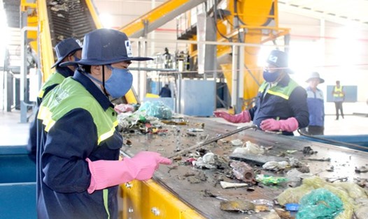 Nhà máy xử lý rác Vĩnh Tân - một dự án lớn của SZE.
Ảnh: Báo Đồng Nai.