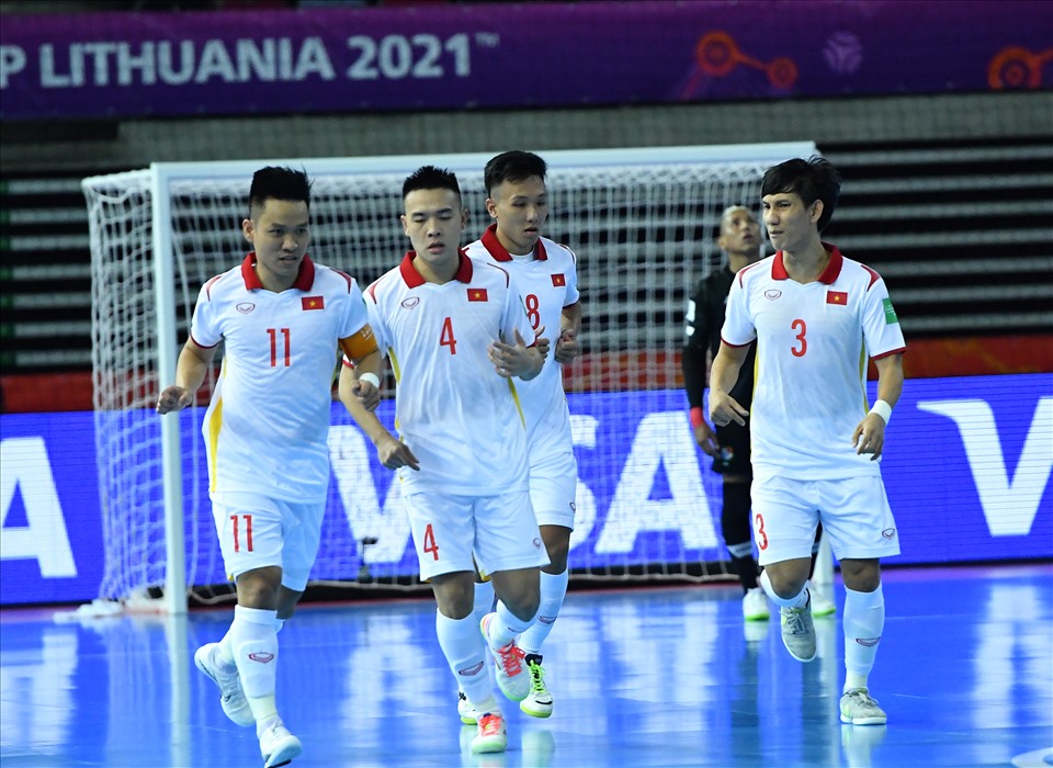 Đội tuyển futsal Việt Nam đã có chiến thắng quan trọng. Ảnh: VFF