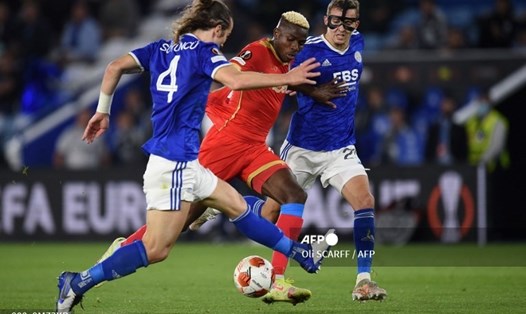 Napoli và Leicester bất phân thắng bại. Ảnh: AFP