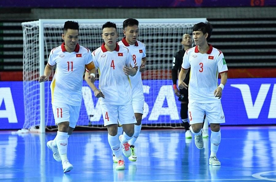 Đội tuyển futsal Việt Nam. Ảnh: T.L