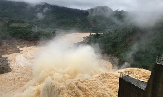 Quảng Nam đề nghị thuỷ điện Đắk Mi xả nước chuẩn bị đón mưa lớn. Ảnh minh hoạ: Tường Minh