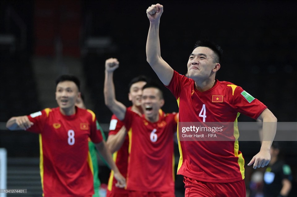 Châu Đoàn Phát và 2 lần sắm vai người hùng của tuyển futsal Việt Nam. Ảnh: Getty